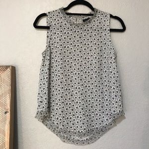 Floral High Neck Blouse